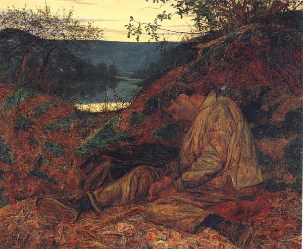 Henry Wallis The Stonebreaker Germany oil painting art